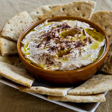 Black-Eyed Pea Hummus with Olive Oil and Sumac