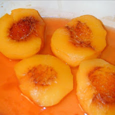 Baked Peach