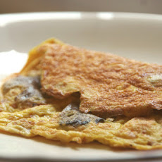 Oyster Mushroom Omelette