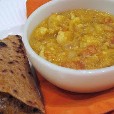 Cauliflower Dal With Panch Phoron