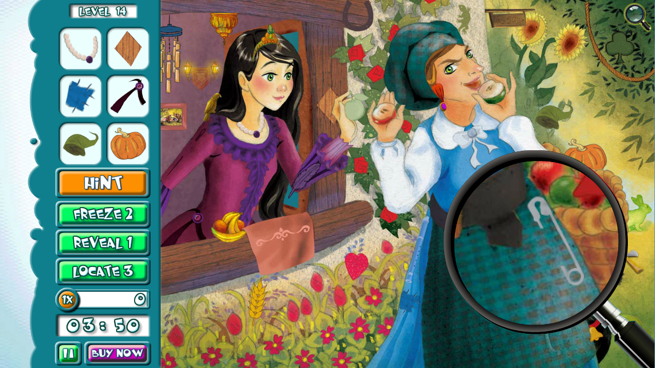 Android application Hidden Object Game: Fairytales screenshort