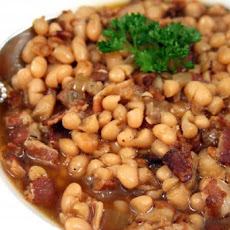 Navy Bean and Bacon Soup