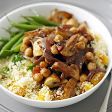 Moroccan Mushroom Couscous