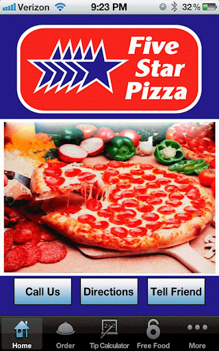 Five Star Pizza