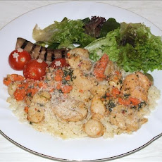 Spicy Scallop Pasta