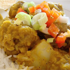 Saudi Chicken Kofta and Lentil Stew (Gluten-Free)