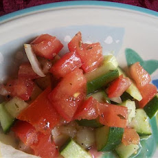 Dave's Tomato and Cucumber Salad