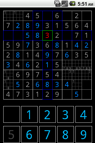 9x9 ナンバープレース OS1.5