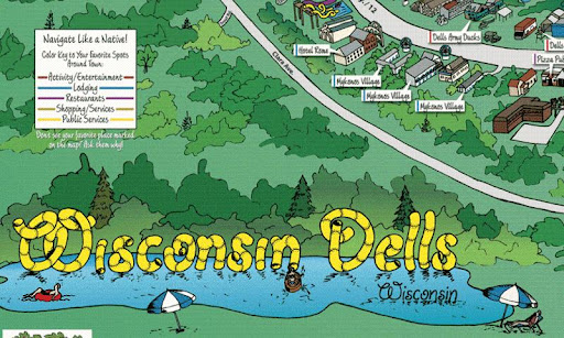 Wisconisin Dells Map App