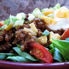 Vegetarian Taco Salad (For the Dieter)