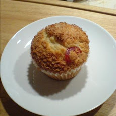 Coconut Cherry Muffins