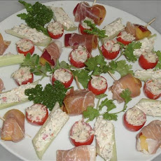 Fruit & Prosciutto Appetizers