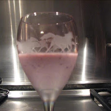 Raspberry Tofu Pudding