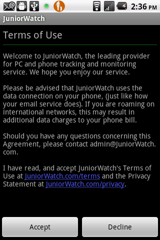 JuniorWatch 孩子成长的保障