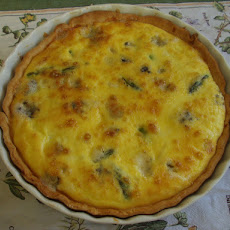 Asparagus and Roquefort Tart