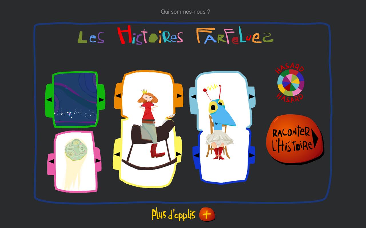 Android application Les Histoires Farfelues screenshort