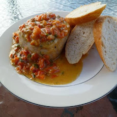 Tuna Steaks With Roasted Red Pepper Sauce