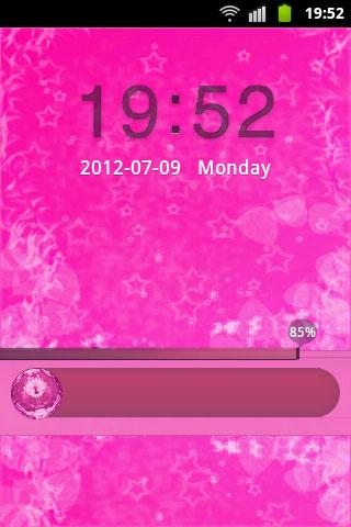 GO Locker Theme Pink Cute Star