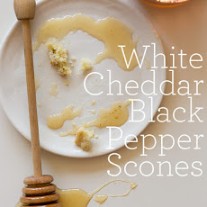 White Cheddar, Black Pepper Scones