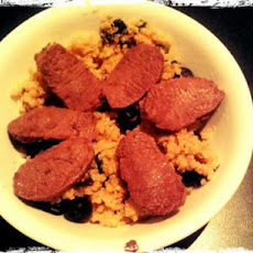 Quinoa Salad With Blackberries and Lamb