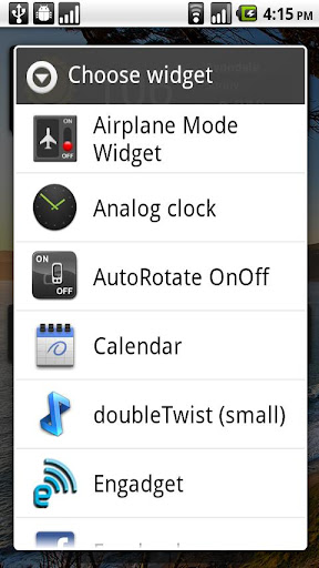 Airplane Mode Widget