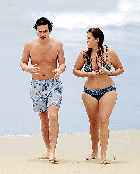 picture of Princess Beatrice in bikini with boyfriend Dave Clark 