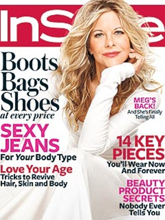 Meg Ryan In Style October 2008 Cover Photo