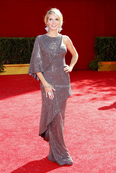 Heidi Klum 2008 Primetime Emmys Arrival picture 1