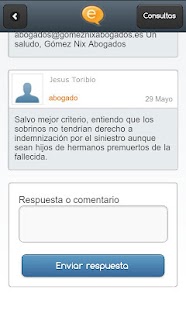 Red social de abogados Screenshot