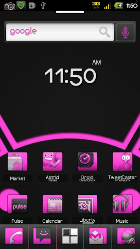 ADW Theme Rogue Pink