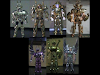 Vendo 7 Figuras De Caballeros Del Zodiaco