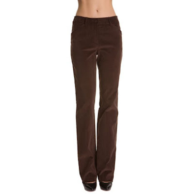 Pantalon en velours marron Escorpion
