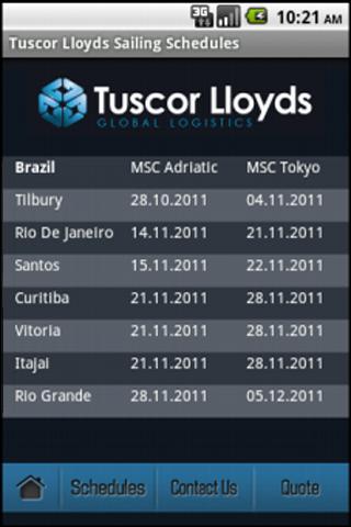 免費下載交通運輸APP|Tuscor Lloyds Schedules app開箱文|APP開箱王