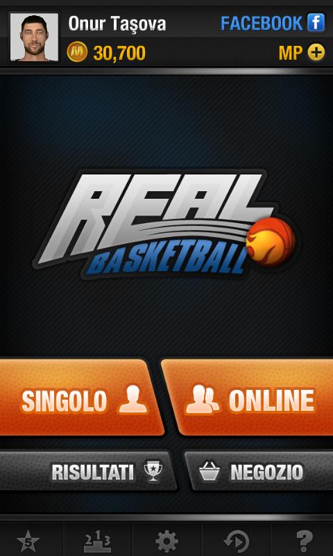 Android application Real Basketball screenshort