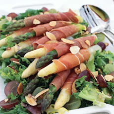 Asparagus Wrapped in Serrano Ham