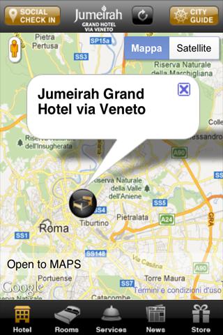 【免費旅遊App】Jumeirah Grand Hotel viaVeneto-APP點子