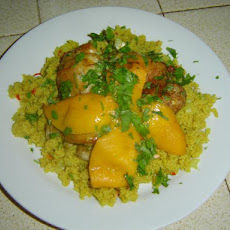 Moroccan Chicken With Preserved Lemons and Couscous