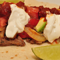 Smoky Beef Fajitas