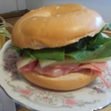 Mediterranean Turkey Bagelwiches