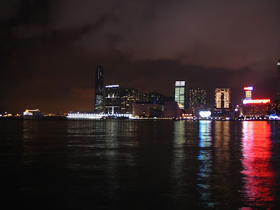 Hongkong bei Nacht