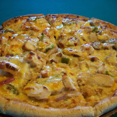 Chicken Alfredo Pizza