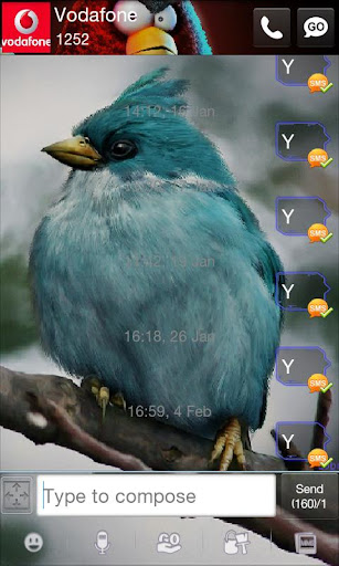 【免費通訊App】Go SMS Pro Angry BirdsR theme-APP點子