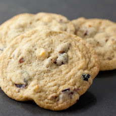 Cranberry White Chocolate Pecan Cookies