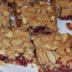 Almond Raspberry Squares