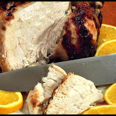 Roast Chicken With Orange, Lemon & Ginger