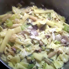 Creamed Turkey with Bow Ties