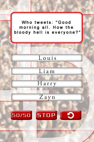 one-direction-trivia for android screenshot