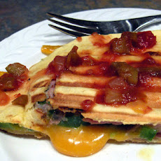 Grilled Ham & Cheese Quesadillas