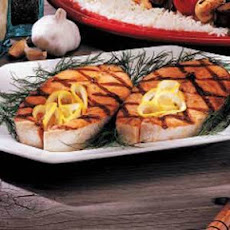 Barbecued Alaskan Salmon