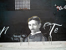 Graffiti De Nicola Tesla En Aetel